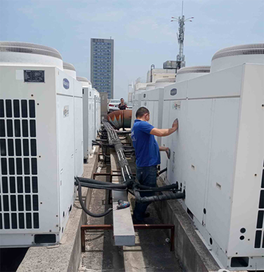 浑源中央空调制热和不制冷系统维修方法